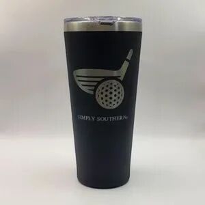 Simply Southern Golf Travel Tumbler Drink Simply Southern Golf Water